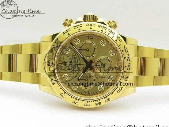 MiroTime 0210 Daytona 116508 YG Noob 1:1 Best Edition 904L YG Case and Bracelet YG Crystal Dial SA MultiPurpose 2628